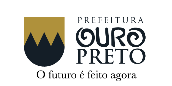 Imagem contendo brasão do município de Ouro Preto mais a esquerda, um pouco mais a dirita o texto:Ouro Preto Prefeitura. A palavra Preto se encontra abaixo da palavra Ouro e a palavra Prefeitura se encontra abaixo da palavra Preto, estas se encontram na cor preta. Na parte central há o texto Portal da Transparência, onde a palavra Transparência se encontra abaixo das palavras aporatal da. O texto Portal da Transparencia se encontra na cor azul